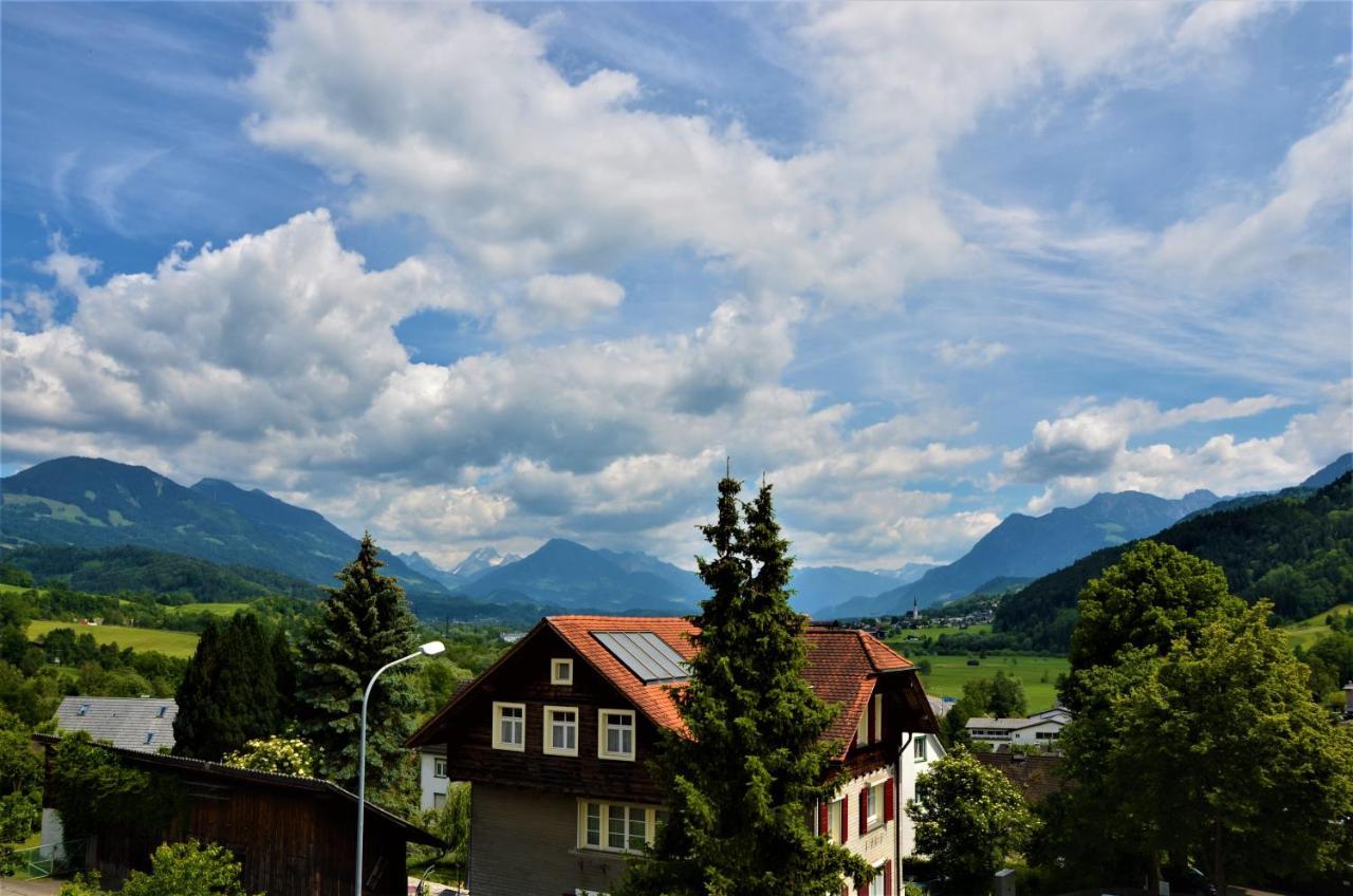 Ferienwohnung Walgaublick Frastanz Exterior foto
